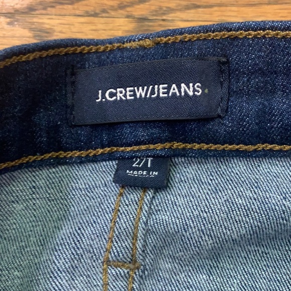 J. Crew High Rise Billie Denim Boot Crop sz: 27 - Picture 4 of 8